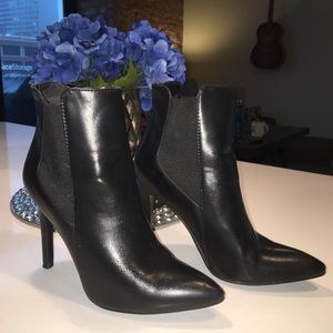 Black Akira Ankle Booties